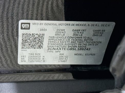 Used 2025 Chevrolet Equinox RS w/ Safety and Technology Package AWD/4WD image 37