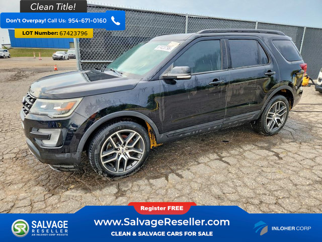 Used 2017 Ford Explorer Sport AWD/4WD image 1