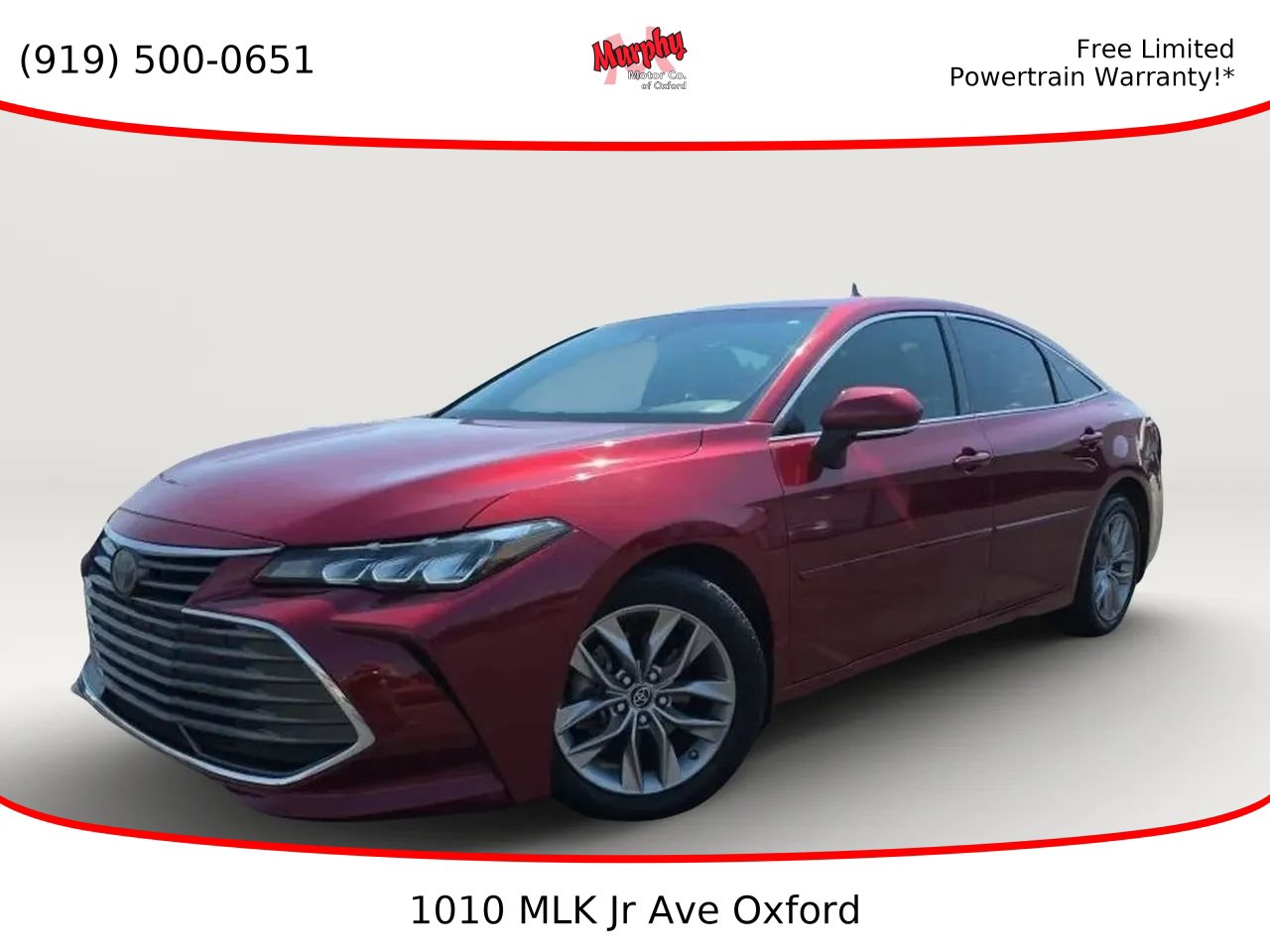 Used 2019 Toyota Avalon XLE FWD image 1