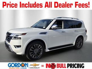 Used 2024 Nissan Armada Platinum w/ Captain's Chairs Package RWD video 1