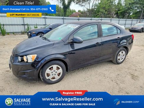 Used 2015 Chevrolet Sonic LS FWD image 1