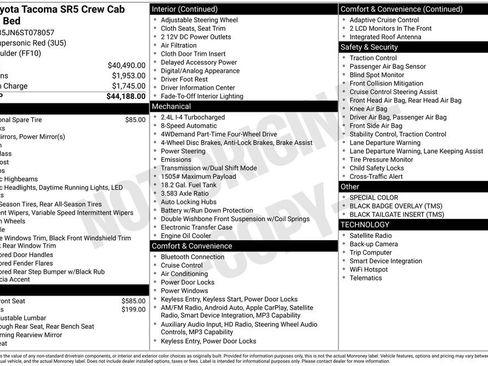 Used 2025 Toyota Tacoma SR5 AWD/4WD image 58