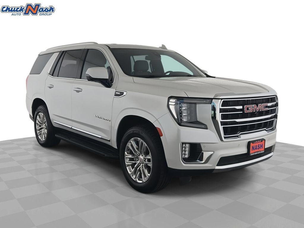 Used 2021 GMC Yukon SLT w/ SLT Premium Package RWD image 1