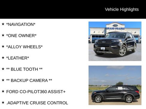 Used 2023 Ford Explorer XLT w/ Equipment Group 202A RWD image 4
