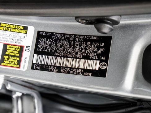 Used 2022 Lexus ES 350 w/ Premium Package image 52