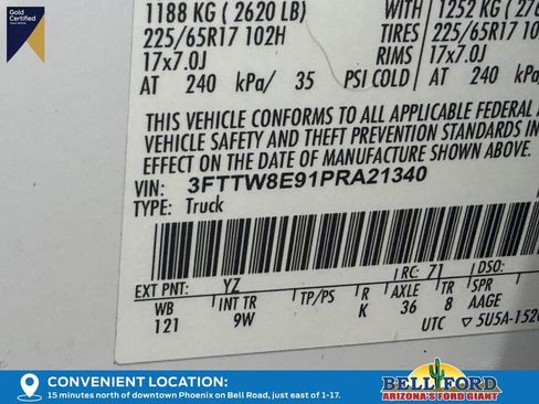Certified 2023 Ford Maverick XL FWD image 33
