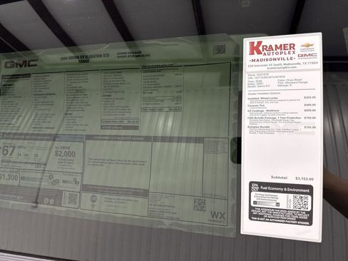 New 2026 GMC Sierra EV Elevation w/ LPO, Elevation Dark Package image 35