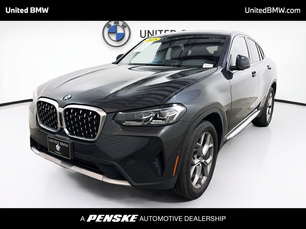 Used 2025 BMW X4 xDrive30i w/ Premium Package AWD/4WD image 1