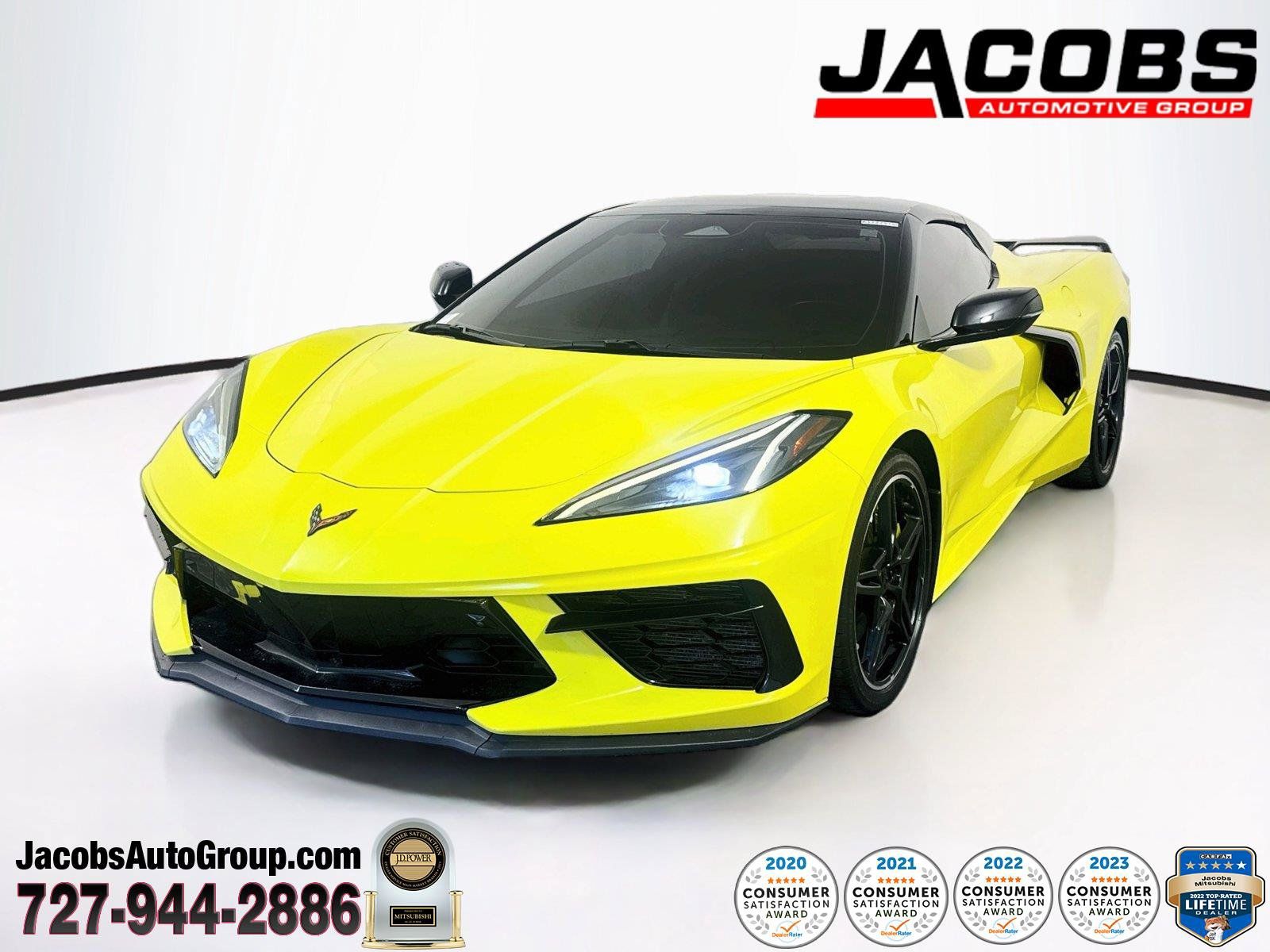 Used 2024 Chevrolet Corvette Stingray Preferred Conv w/ Z51 Performance Package RWD image 1
