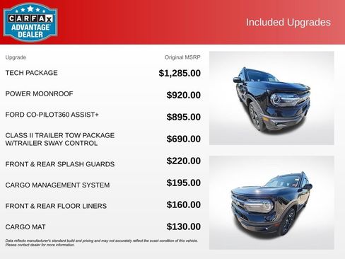 Used 2023 Ford Bronco Sport Outer Banks w/ Tech Package AWD/4WD image 14
