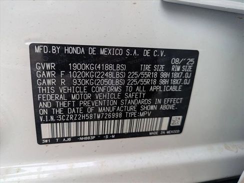 New 2026 Honda HR-V Sport image 17