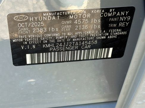 New 2026 Hyundai Sonata Blue image 40