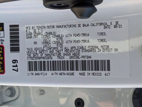 Used 2021 Toyota Tacoma SR5 RWD image 23