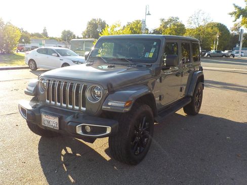 Used 2021 Jeep Wrangler Unlimited Sahara w/ Cold Weather Group image 1