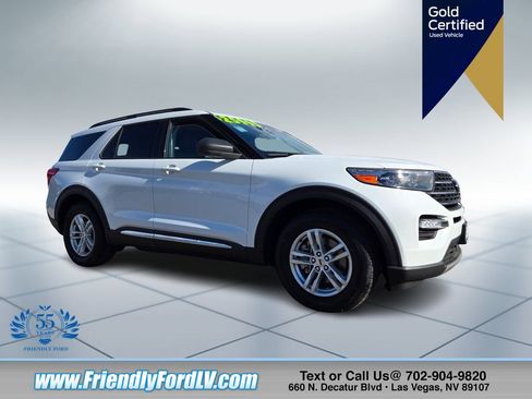 Certified 2021 Ford Explorer XLT w/ Equipment Group 202A image 1