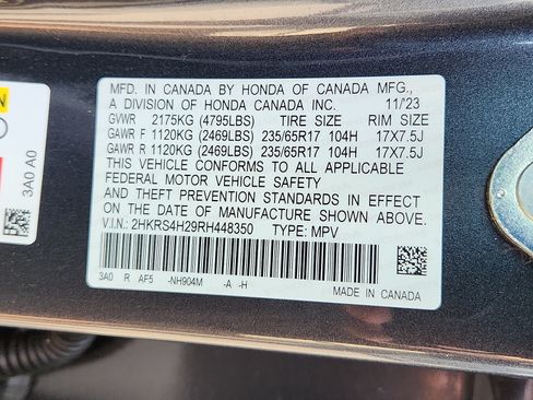 Certified 2024 Honda CR-V LX image 26