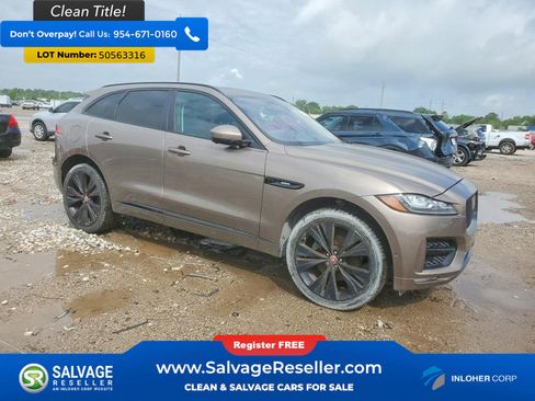 Used 2017 Jaguar F-PACE R-Sport AWD/4WD image 5