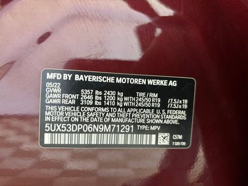 Certified 2022 BMW X3 xDrive30i w/ Premium Package 2 AWD/4WD image 25