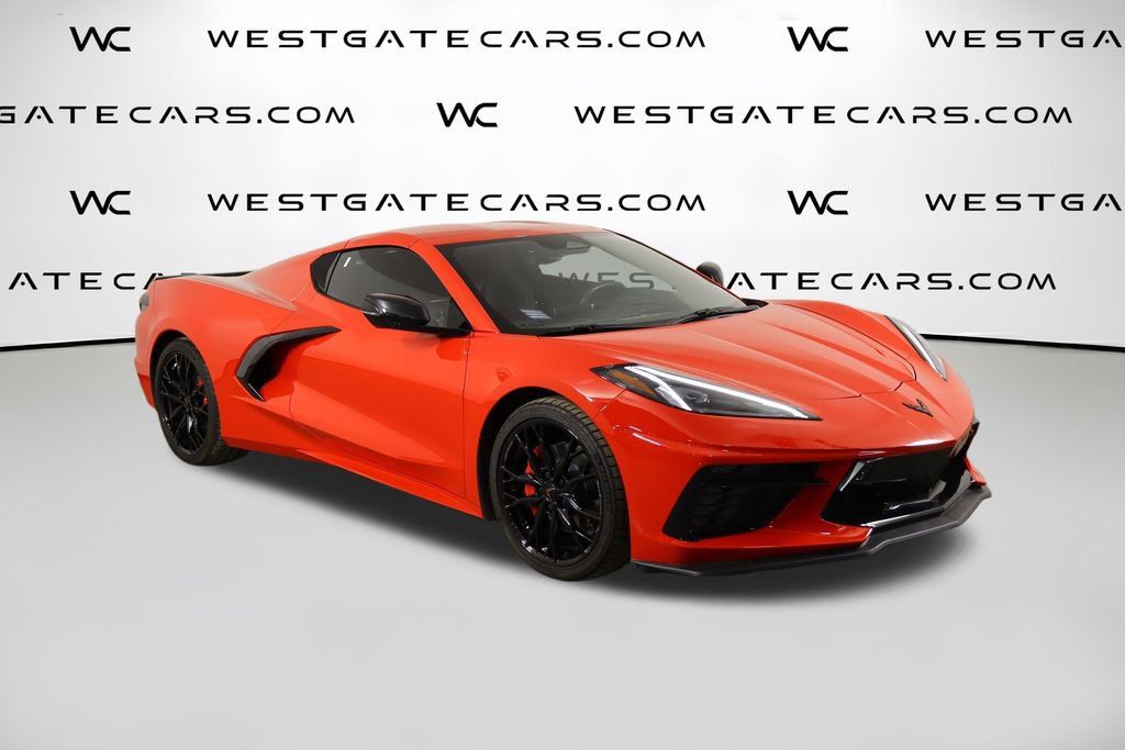 Used 2025 Chevrolet Corvette Stingray Preferred Cpe w/ Stealth Interior Trim Package RWD image 45