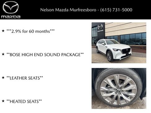 Used 2024 MAZDA CX-90 3.3 Turbo w/ Premium Package image 30