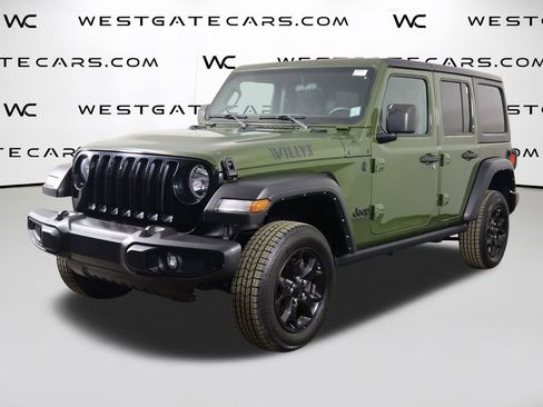 Used 2022 Jeep Wrangler Unlimited Sport image 1