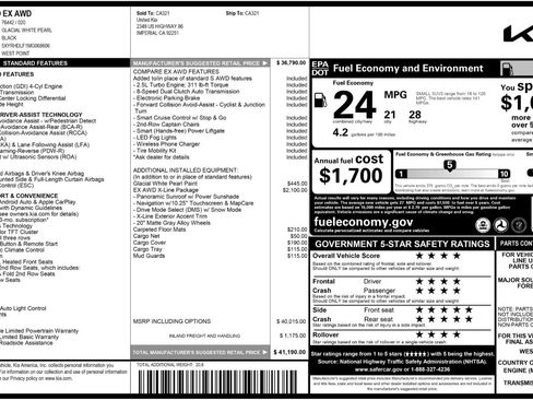 Used 2021 Kia Sorento EX w/ EX AWD X-Line Package image 52