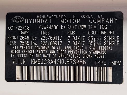 Used 2019 Hyundai Tucson SE w/ Cargo Package FWD image 33