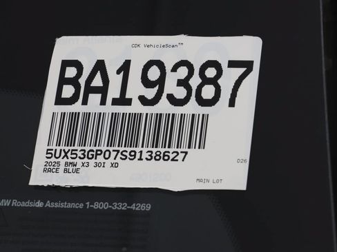 Certified 2025 BMW X3 xDrive30i AWD/4WD image 25