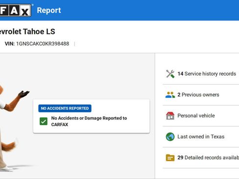 Used 2019 Chevrolet Tahoe LS w/ Enhanced Driver Alert Package image 17