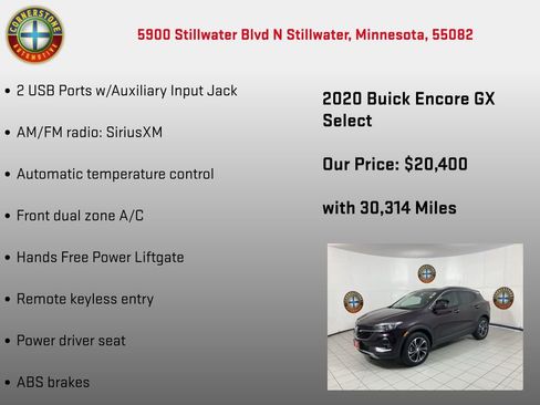Used 2020 Buick Encore GX Select image 10