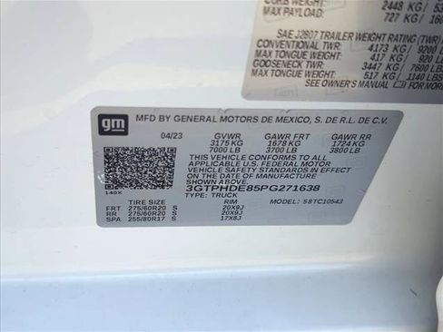 Used 2023 GMC Sierra 1500 SLT w/ SLT Premium Package RWD image 24