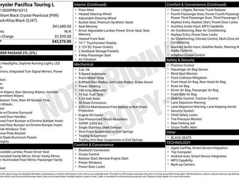 Used 2023 Chrysler Pacifica Touring-L FWD image 5