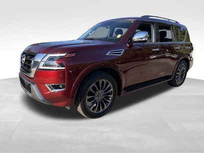 Certified 2024 Nissan Armada Platinum w/ Captain's Chairs Package