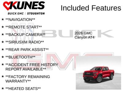 New 2026 GMC Canyon AT4