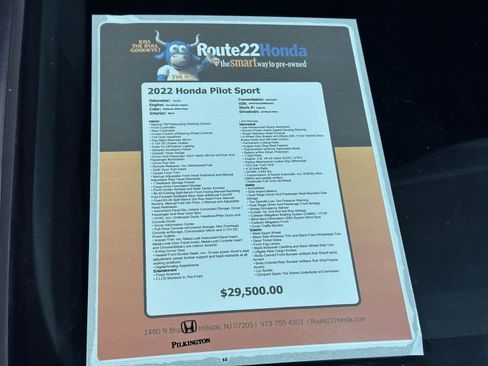 Certified 2022 Honda Pilot Sport image 40