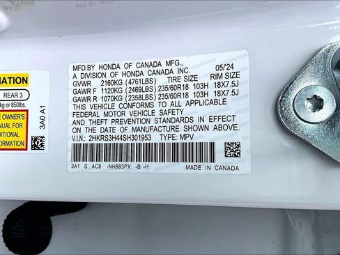 Used 2025 Honda CR-V EX image 16