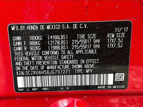 Used 2018 Honda HR-V EX image 22