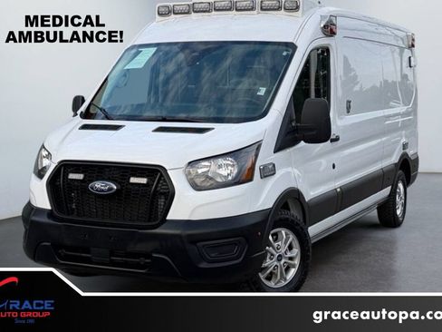 Used 2023 Ford Transit 250 Medium Roof w/ Ambulance Prep Package RWD image 1