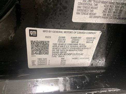 Used 2023 Chevrolet Silverado 1500 High Country w/ Technology Package image 36