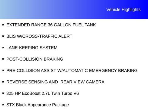 Used 2025 Ford F150 STX w/ STX Black Appearance Package RWD image 7