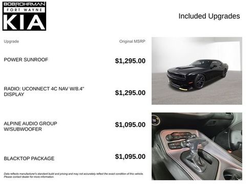 Used 2023 Dodge Challenger GT w/ Blacktop Package RWD image 4