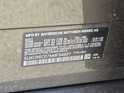 Used 2021 BMW X5 xDrive40i w/ Premium Package AWD/4WD image 37