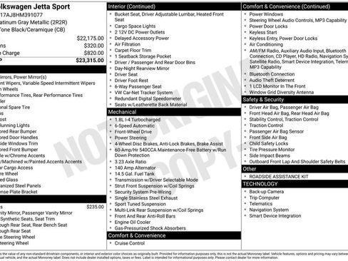 Used 2017 Volkswagen Jetta Sport FWD image 2