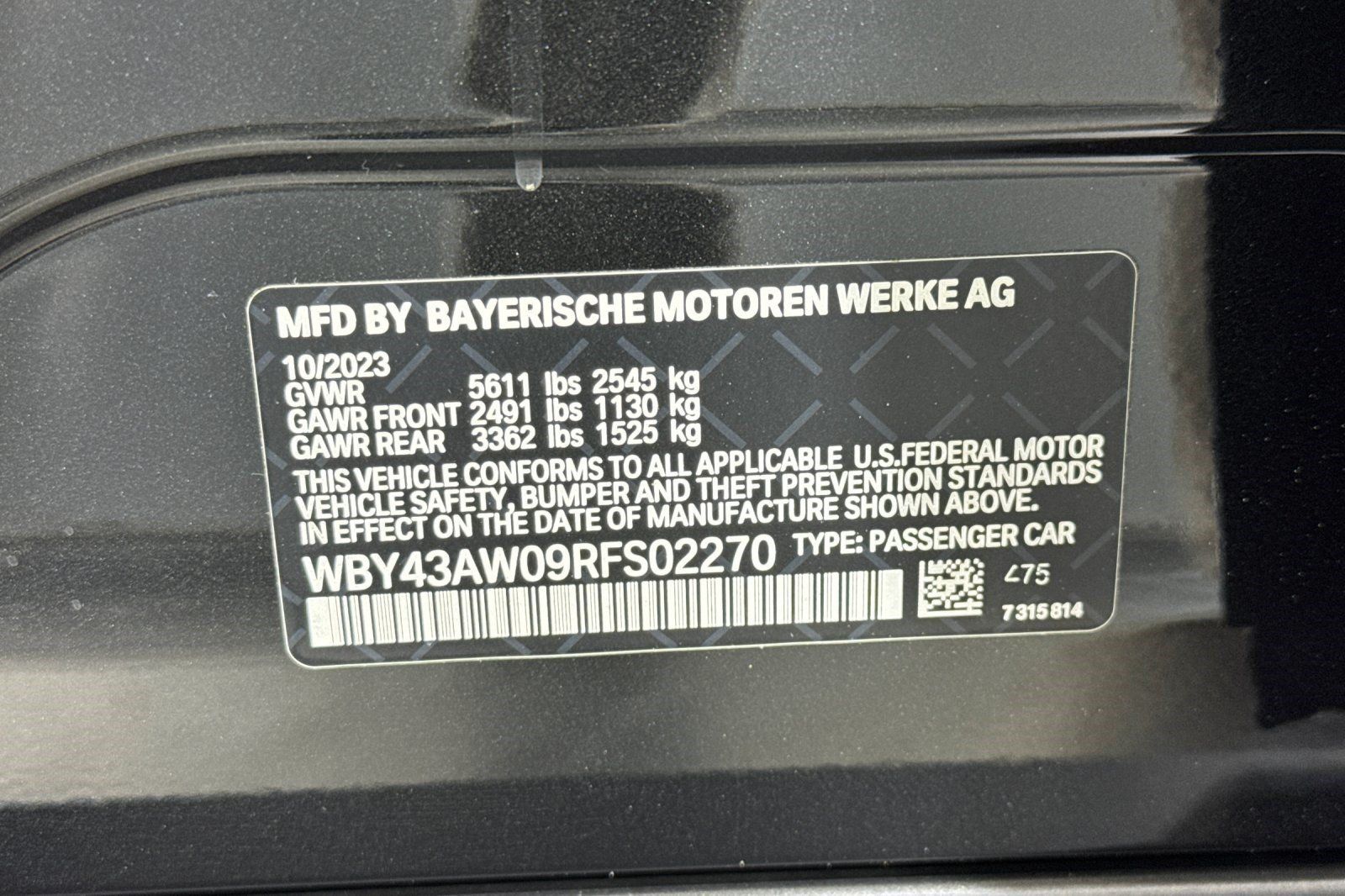 Certified 2024 BMW i4 eDrive35 w/ Premium Package RWD image 27