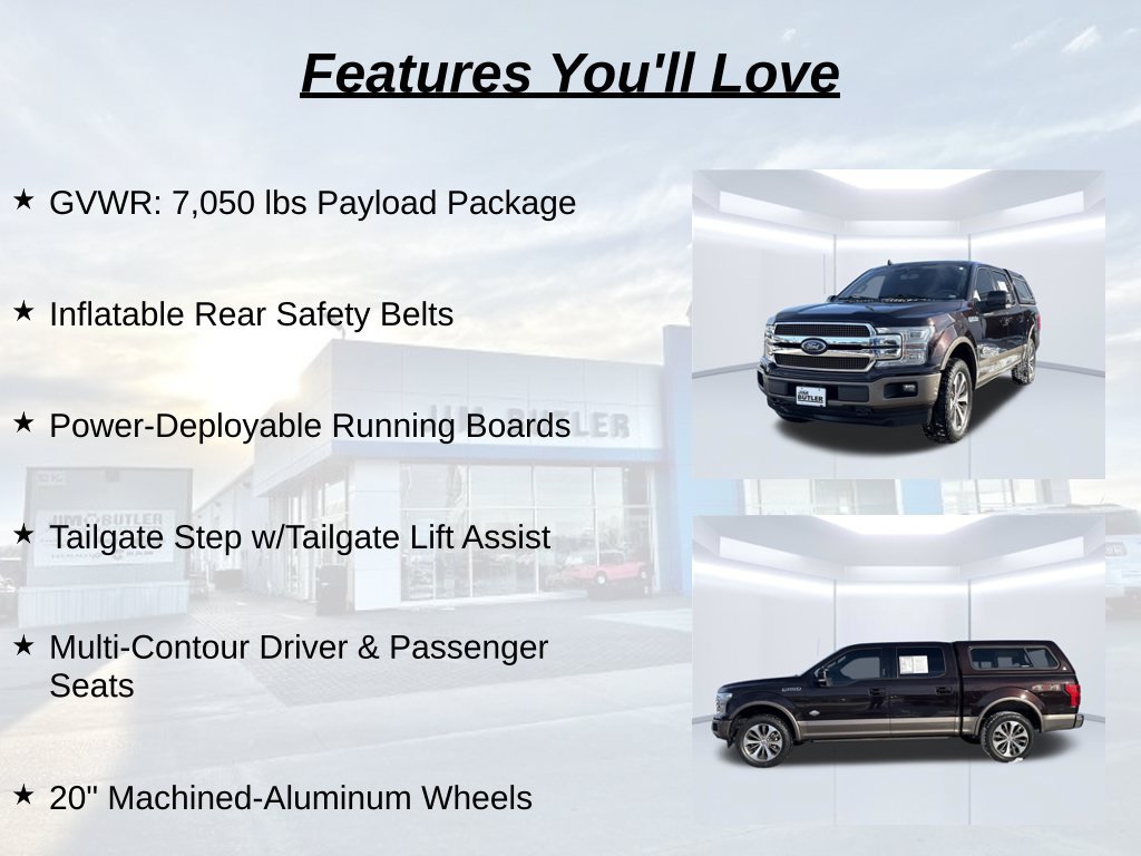 Used 2020 Ford F150 King Ranch w/ Equipment Group 601A Luxury AWD/4WD image 30