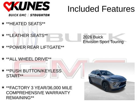 New 2026 Buick Envision Sport Touring image 3