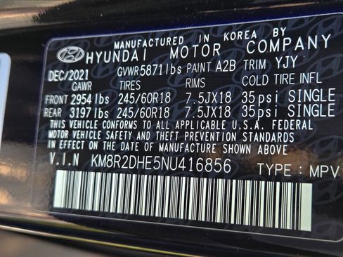 Used 2022 Hyundai Palisade SEL AWD/4WD image 32