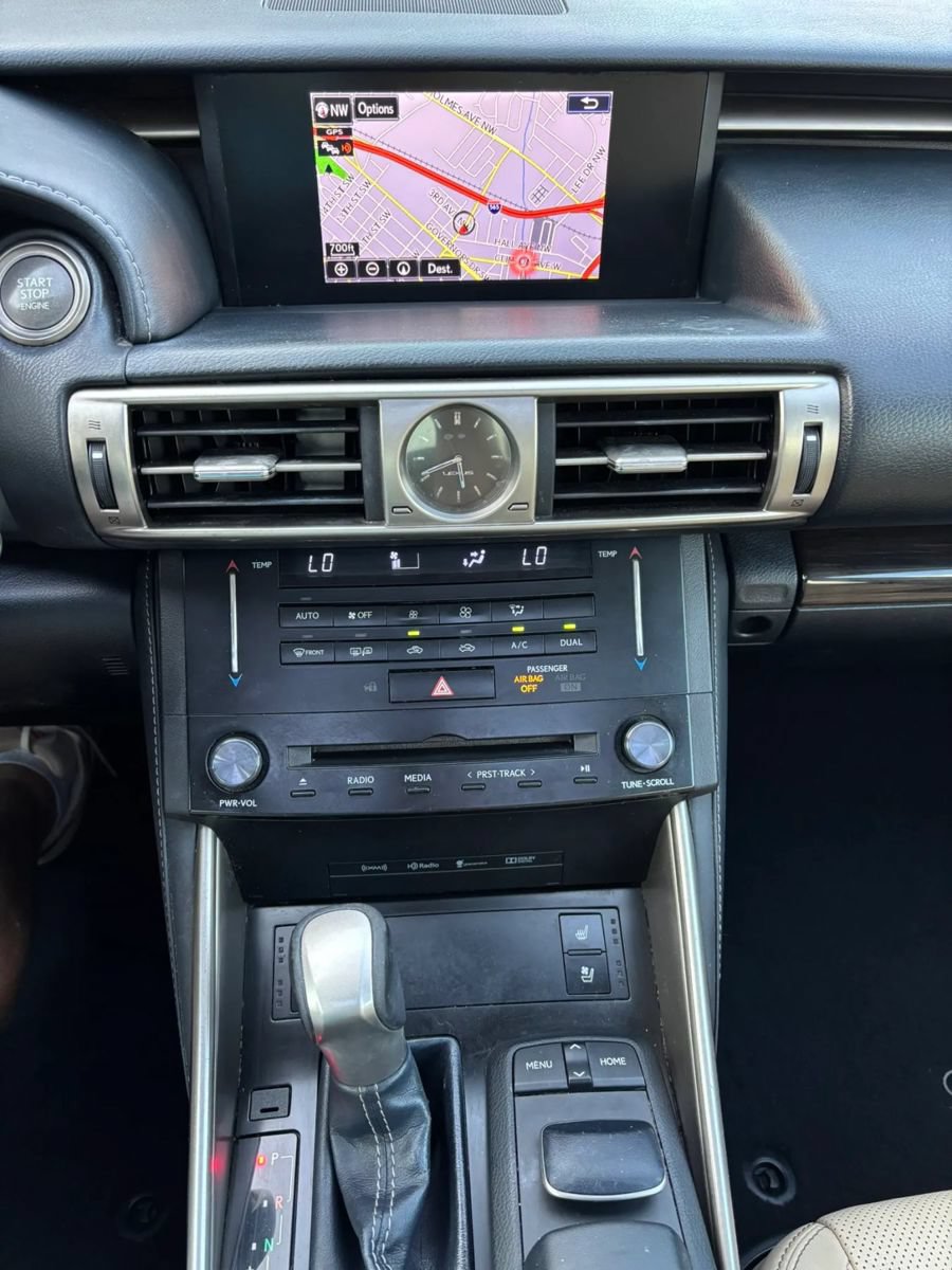 Used 2014 Lexus IS 250 w/ Luxury Package w/Brown Wood RWD image 9
