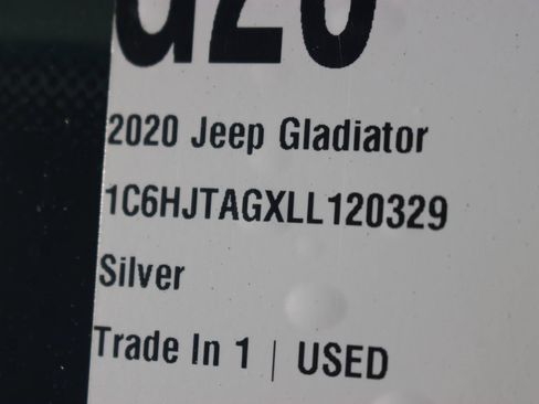 Used 2020 Jeep Gladiator Sport w/ Quick Order Package 24S AWD/4WD image 36