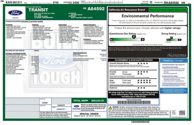 Used 2024 Ford Transit 350 XLT RWD image 3